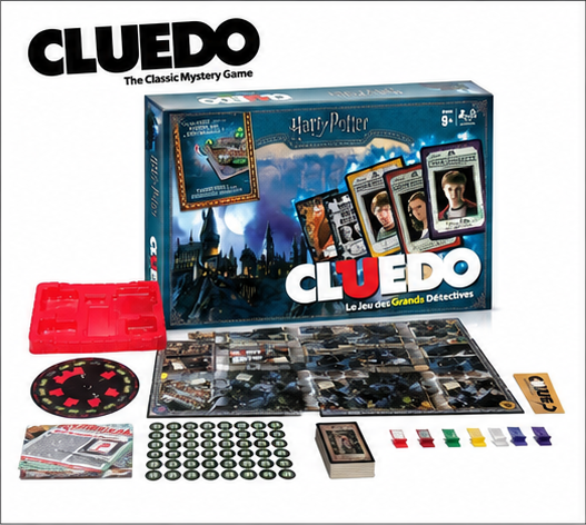 Party Games Mystery - เกมกระดาน Cluedo รุ่น Harry Potter, เกมนักสืบลึกลับเวอร์ชันภาษาอังกฤษ,