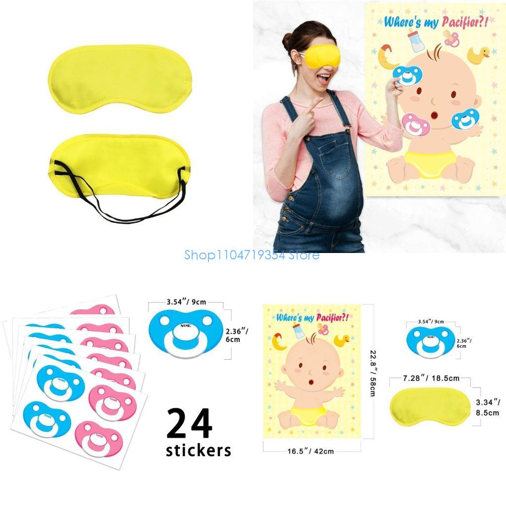Party Games No Supplies - 0XLD เกม Pin Pacifier บนเกมเด็ก Baby