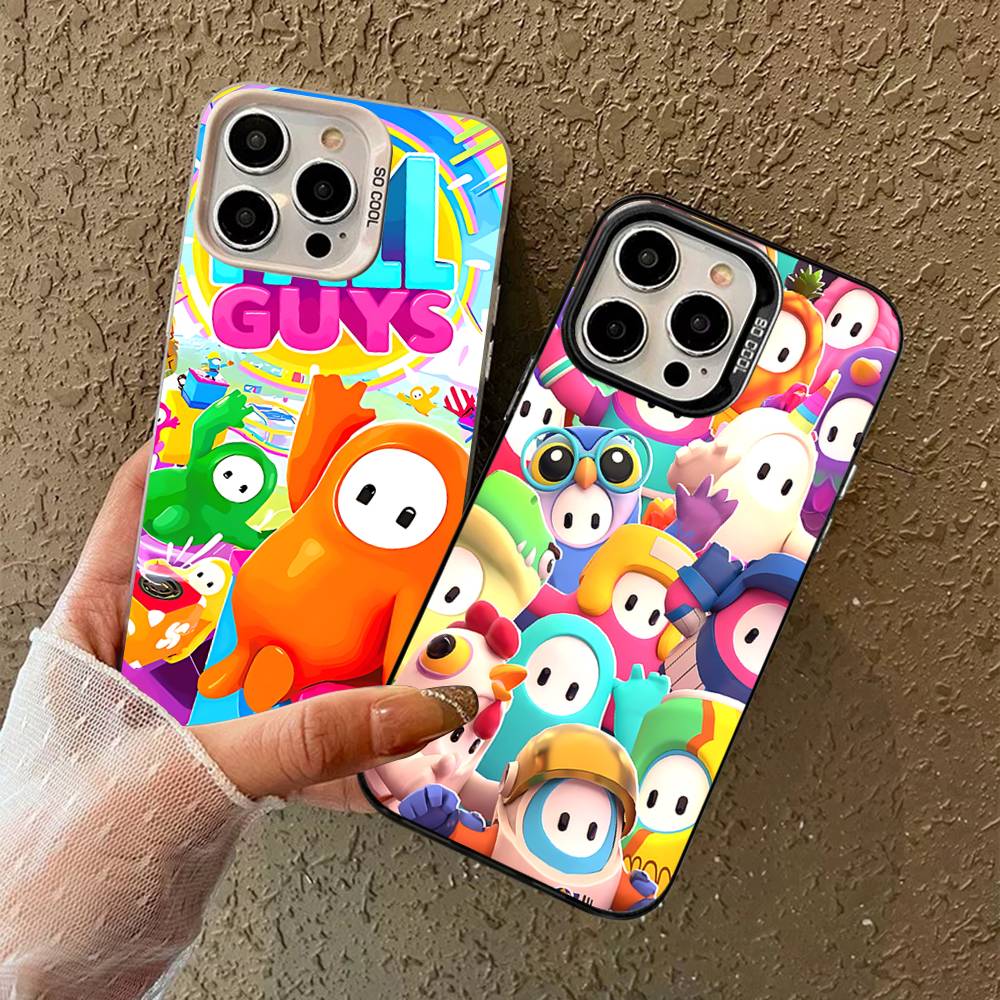 Party Games Iphone - เคสโทรศัพท์ลายเกม F-Fall G-Guys Party สีสันสดใส สำหรับ