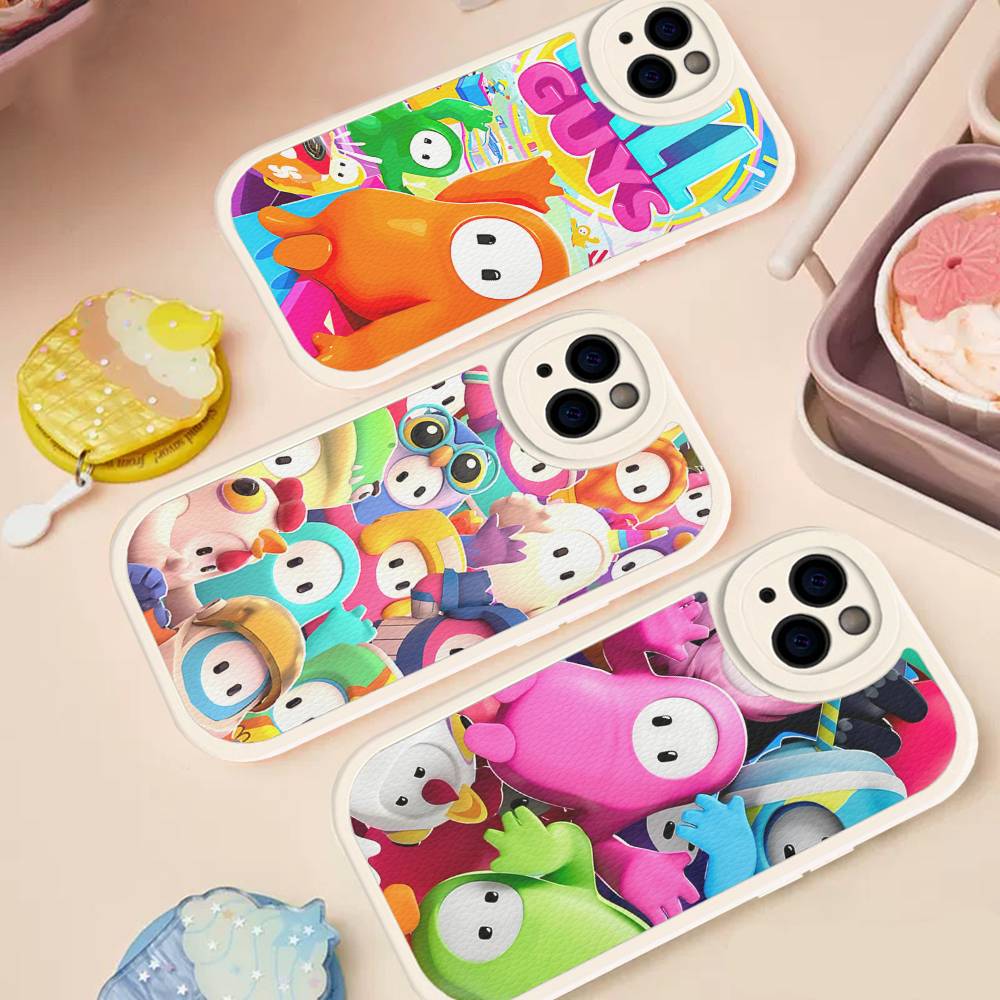 Party Games Iphone - F-Fall G-Guys Party Game เคสโทรศัพท์หนังแข็งสำหรับไอโฟน 14