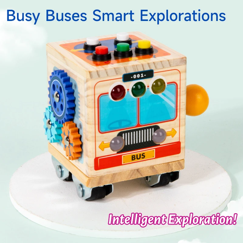 ของเล่นไม้เสริมพัฒนาการเด็กแบบ - Party Games Bus บทวิจารณ์และราคา
