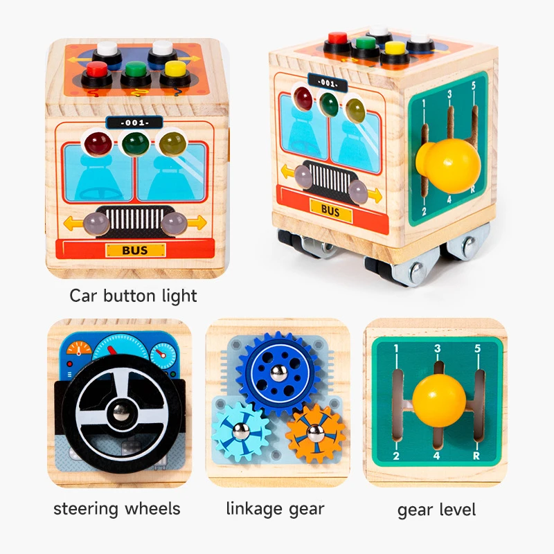 ของเล่นไม้เสริมพัฒนาการเด็กแบบ - Party Games Bus บทวิจารณ์และราคา