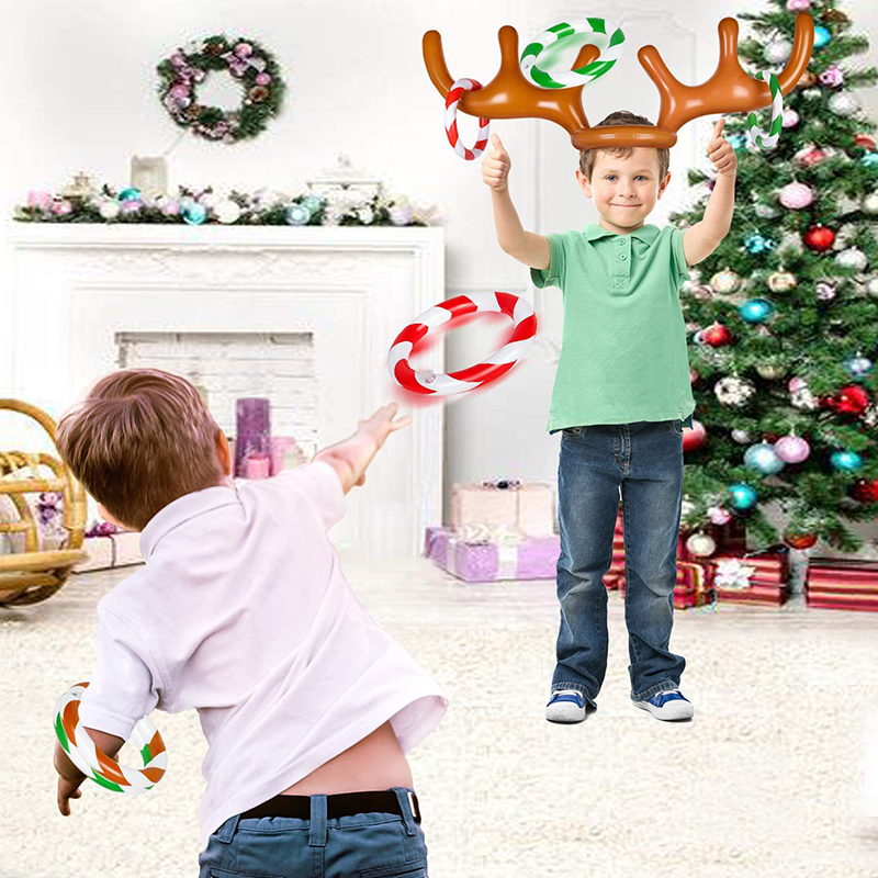 1 ชุด Inflatable Reindeer Antl - Party Games No Supplies บทวิจารณ์และราคา