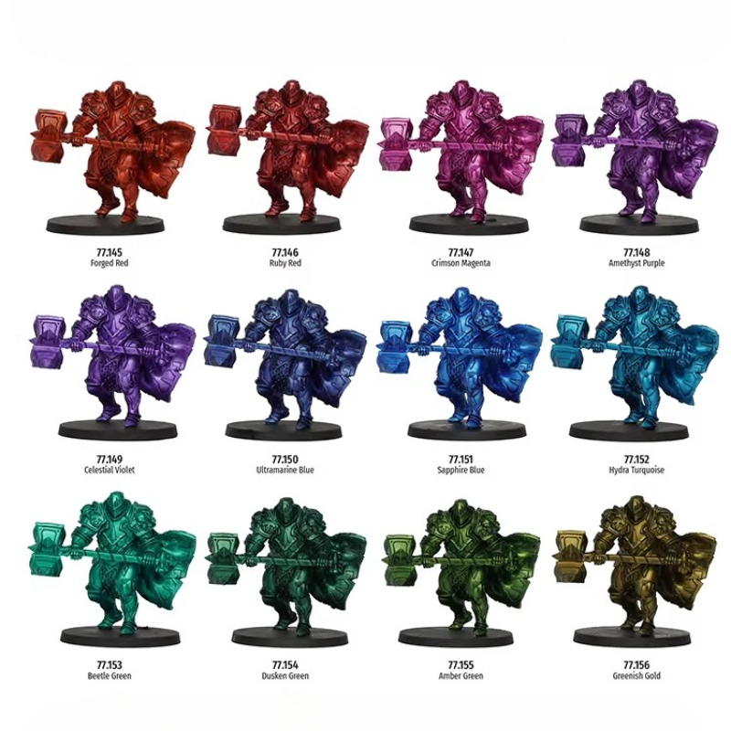 4 สี X 18 มล. ชุดสีเมทัลลิกแท้ - Tamiya Model Paint Set บทวิจารณ์และราคา