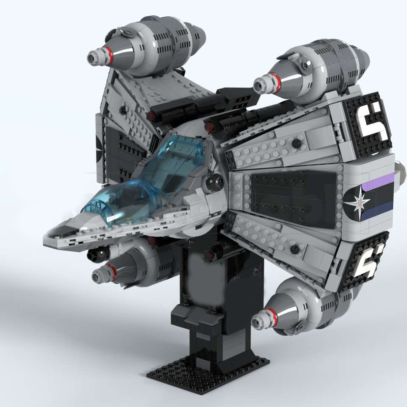 ชุดตัวต่อ MOC Space Battle Gun - Lego Set Creator บทวิจารณ์และราคา