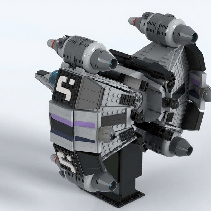 ชุดตัวต่อ MOC Space Battle Gun - Lego Set Creator บทวิจารณ์และราคา