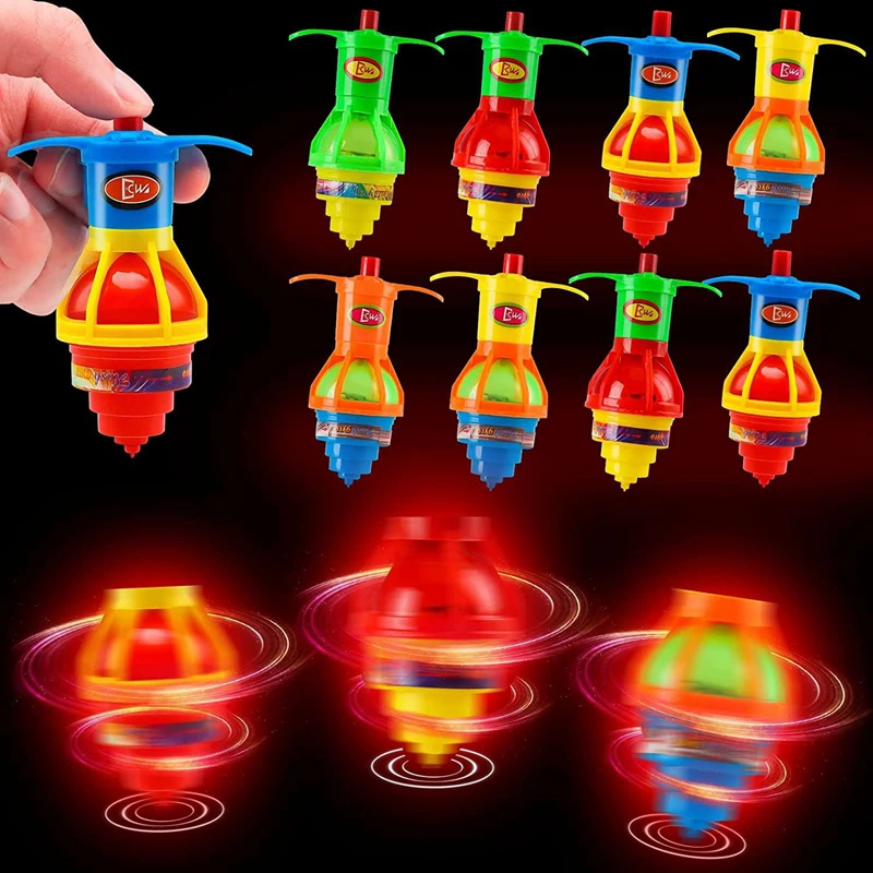 10-20PCเรืองแสงหมุนGyroของเล่น - Party Games Ideas บทวิจารณ์และราคา