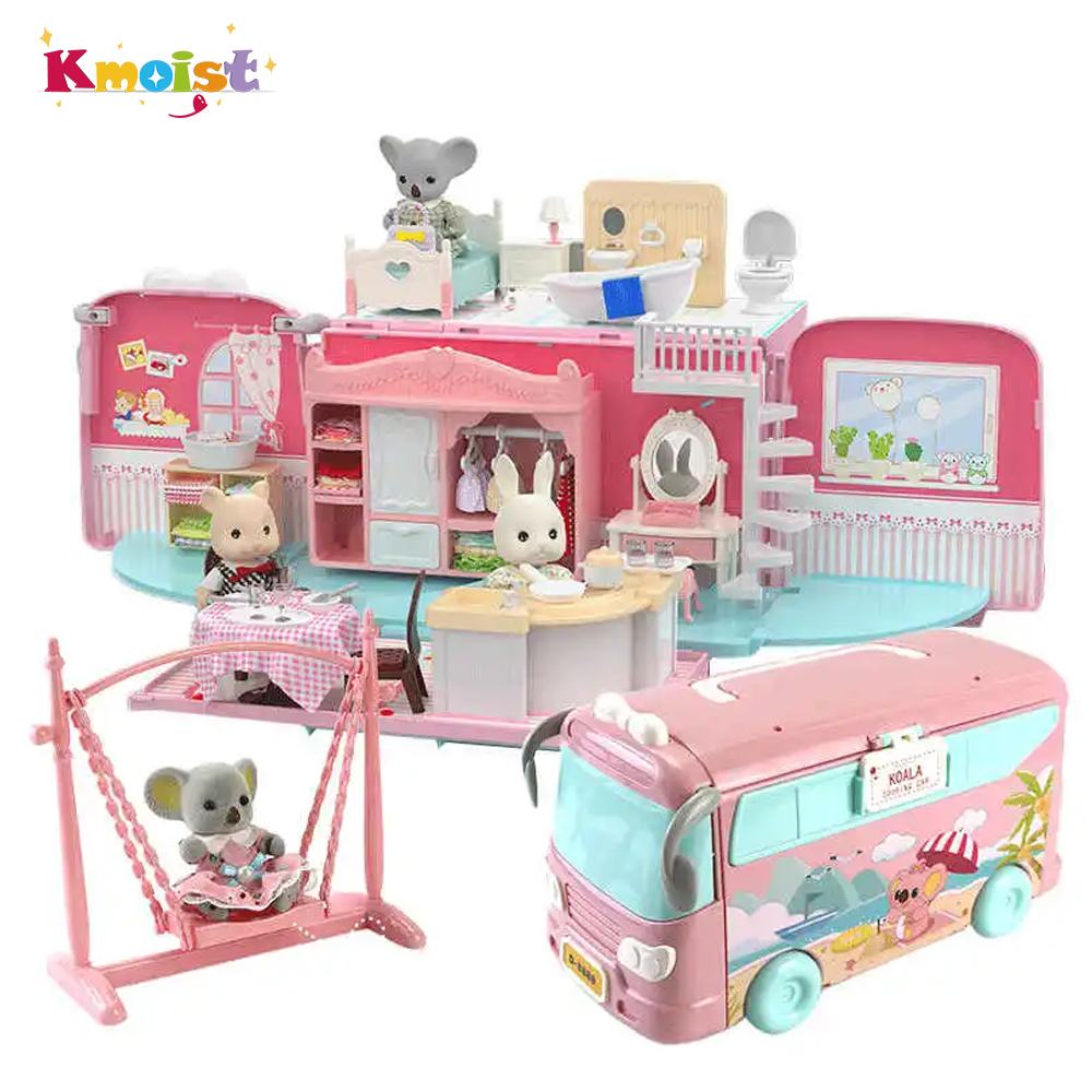 บ้านตุ๊กตาเพลย์เฮาส์รูปหมีโคอา - Party Games Bus บทวิจารณ์และราคา