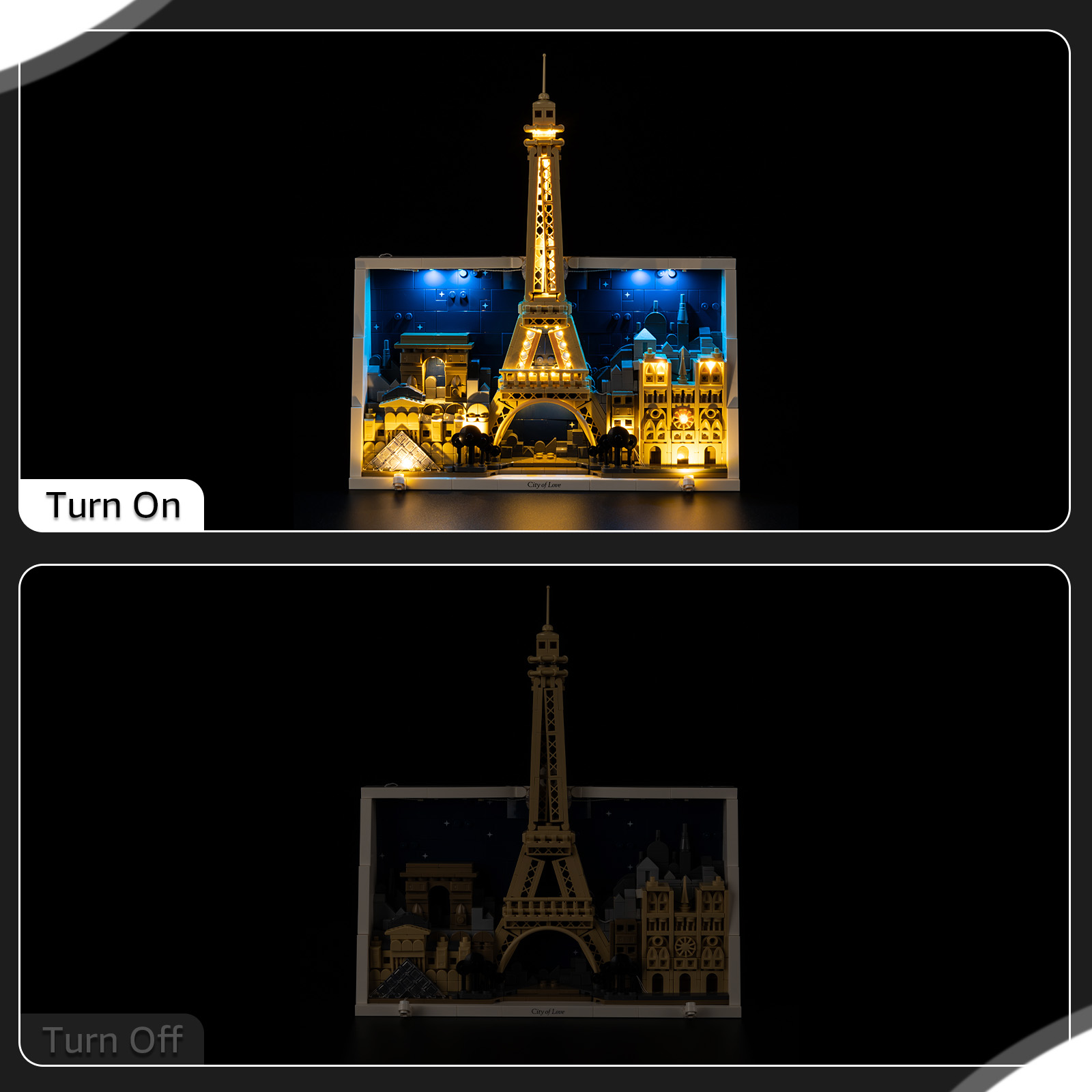ชุดไฟ LED ใช้ได้กับเลโก้ ปารีส - Lego Set Creator บทวิจารณ์และราคา
