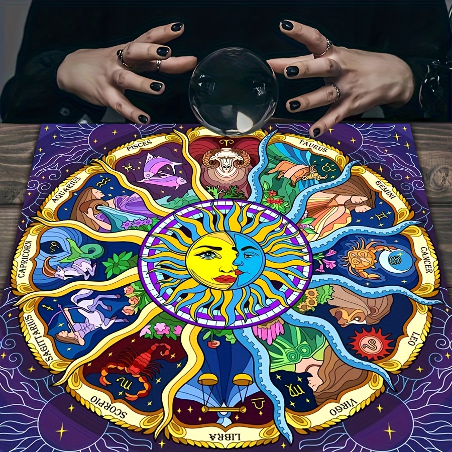 ผ้าปูโต๊ะไพ่ทาโรต์ 1 ชิ้น, ผ้า - Party Games Mystery บทวิจารณ์และราคา