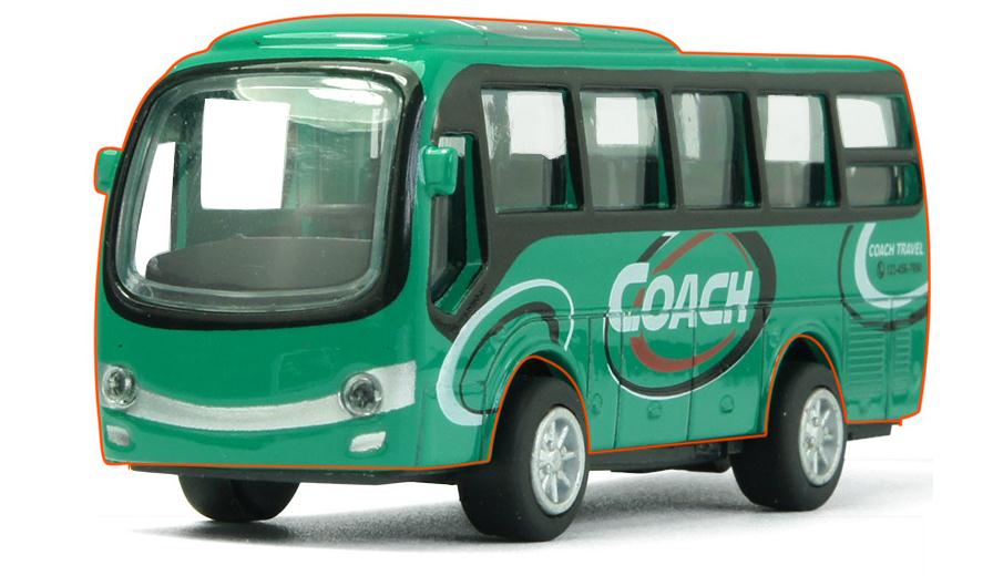 1: 64โลหะผสมรถบัสสองชั้นรุ่น,ส - Party Games Bus บทวิจารณ์และราคา
